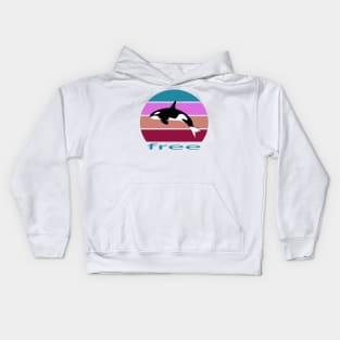 Free orca Kids Hoodie